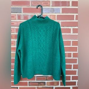 NWOT LOFT Emerald Sweater